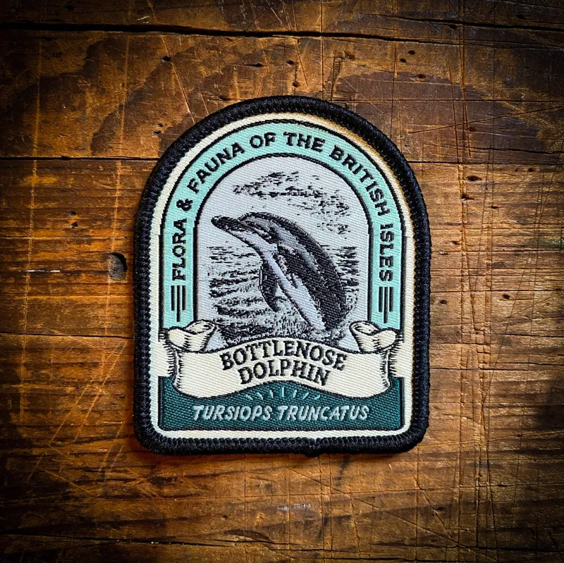Bottlenose Dolphin Patch - Adventure Patch Co.